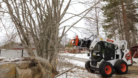 KX-Z210 głowica ścinkowa do ładowarki BOBCAT biomasa + WNAB210