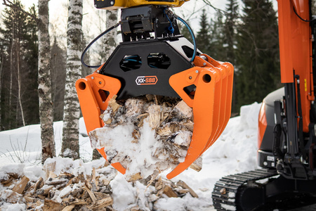 KXS88 Ciężki chwytak do biomasy