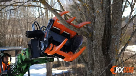 KX-Z210A głowica ścinkowa do ładowarki kołowej