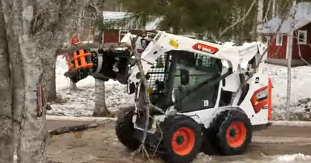 KX-Z210 głowica ścinkowa do ładowarki BOBCAT biomasa + WNAB210