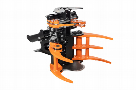 KX-C210 Głowica biomasowa z kolektorem dobierającym