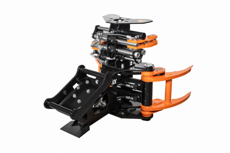 KX-C350 Głowica biomasowa z kolektorem dobierającym