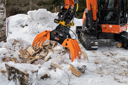 KXS88 Ciężki chwytak do biomasy