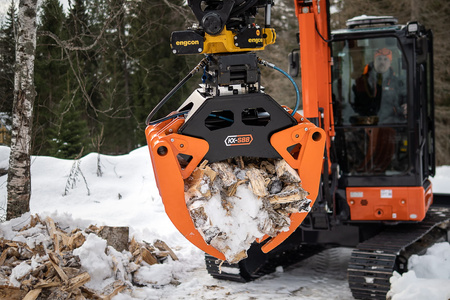 KXS88 Ciężki chwytak do biomasy