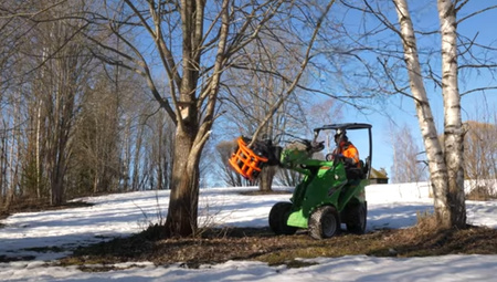 KX-Z210A głowica ścinkowa do ładowarki kołowej