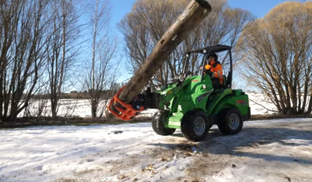 KX-Z210A głowica ścinkowa do ładowarki kołowej
