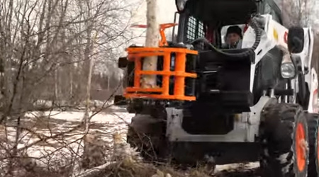 KX-Z210 głowica ścinkowa do ładowarki BOBCAT biomasa + WNAB210