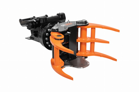 KX-Z210 głowica ścinkowa z rotatorem do koparki