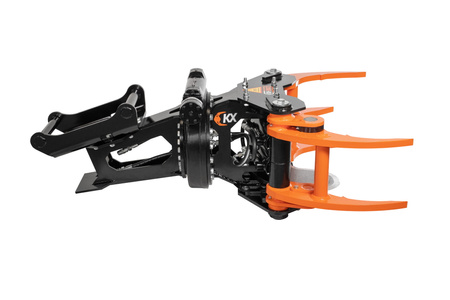 KX-Z350 głowica ścinkowa z rotatorem do koparki