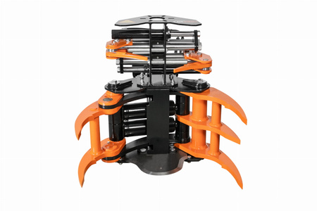 KX-C210 Głowica biomasowa z kolektorem dobierającym