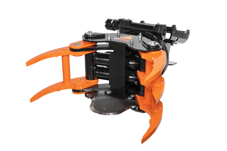 KX-Z350 głowica ścinkowa z rotatorem do koparki