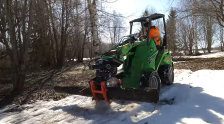 KX-Z210A głowica ścinkowa do ładowarki kołowej