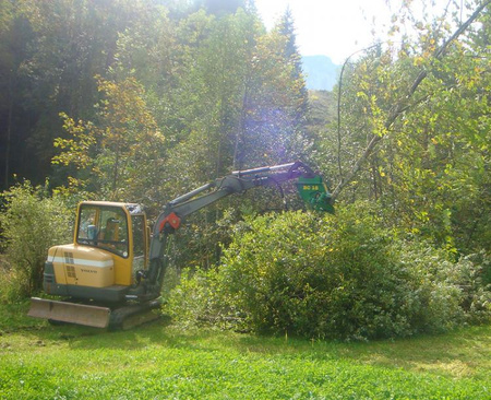 BC18 głowica ścinkowa do koparki